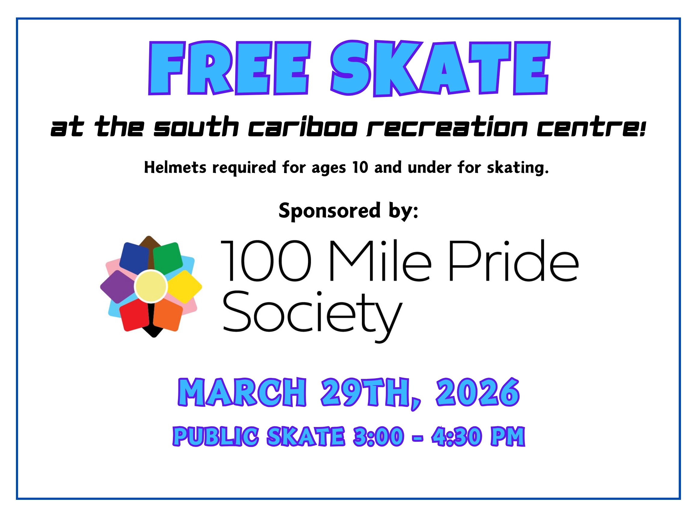 Free Skate 100 Mile Pride Society